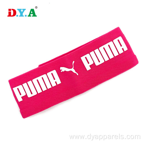 Custom Pink Elastic Waistband Tape Silicone Elastic Band